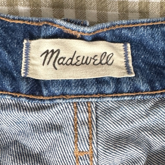 Madewell Relaxed Mid-Length Denim Women's Shorts - Picture 2 of 4